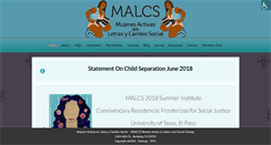 Desktop Screenshot of malcs.org